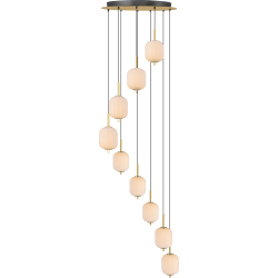DU31288/55W AKARI LAMPA WISZĄCA ZŁOTA/GOLD