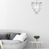 17106/3+1-CHR AMEDEO LAMPA WISZĄCA CHROM/CHROME