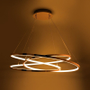 MD7360-1A-3GT CHOLET LAMPA WISZĄCA ZŁOTA/GOLD