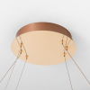MD7360-1A-3GT CHOLET LAMPA WISZĄCA ZŁOTA/GOLD