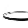 LA0722/1-BK CIRCLE LAMPA WISZĄCA FI 1100MM DŁ. LINEK H2.5M