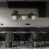 5555 PLANT SHELF LAMPA WISZĄCA CZARNA/BLACK