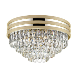C0525-05A-V6B5 NAICA LAMPA SUFITOWA ZŁOTA/GOLD