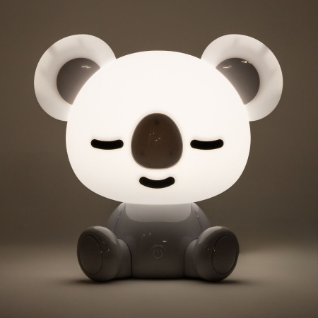 KDR-611-GR LAMPA STOŁOWA KOALA SZARA/GREY