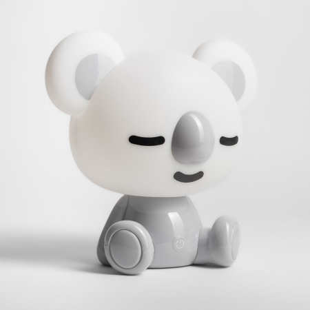 KDR-611-GR LAMPA STOŁOWA KOALA SZARA/GREY