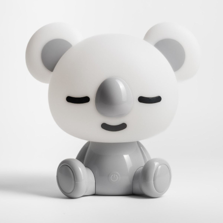 KDR-611-GR LAMPA STOŁOWA KOALA SZARA/GREY