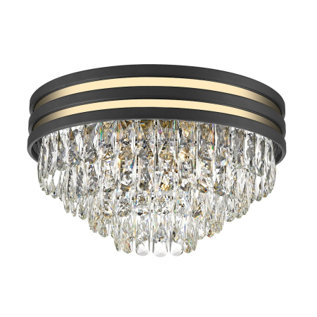 C0525-05A-P7D7 NAICA LAMPA SUFITOWA ZŁOTA&CZARNA/GOLD&BLACK