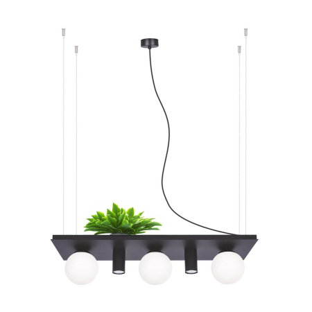 5555 PLANT SHELF LAMPA WISZĄCA CZARNA/BLACK