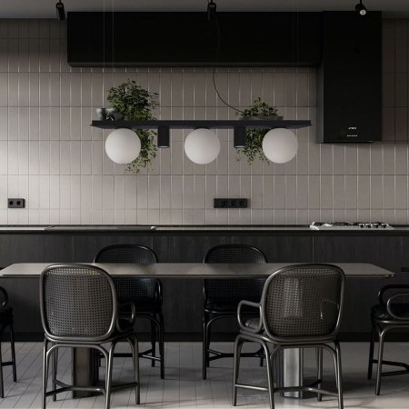 5555 PLANT SHELF LAMPA WISZĄCA CZARNA/BLACK